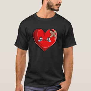 Heartbroken Love Sad Break Up Women T-Shirt