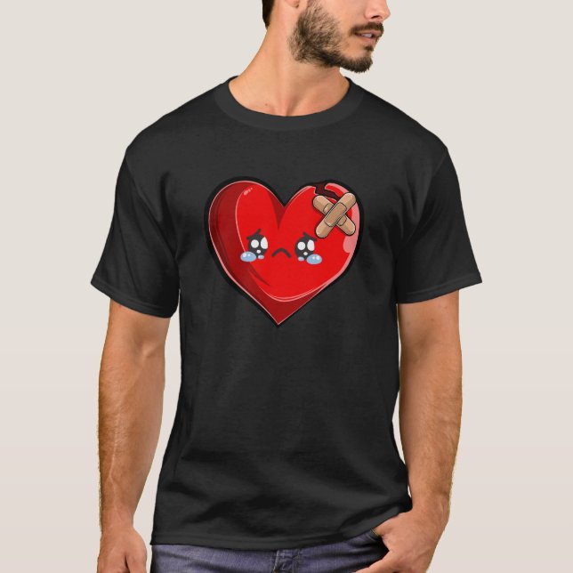 Heartbroken Love Sad Break Up Women T-Shirt (Front)
