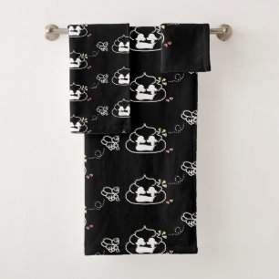 Heartbroken Poop - Brootsch the PooPoo Bath Towel Set