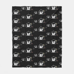 Heartbroken Poop - Brootsch the PooPoo Fleece Blanket