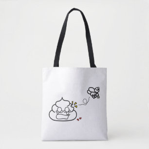 Heartbroken Poop - Brootsch the PooPoo Tote Bag