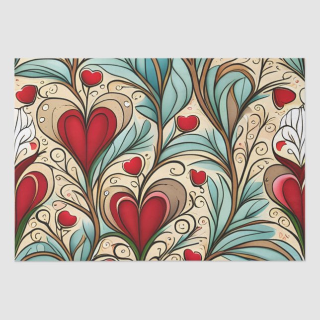 Heartcore  tissue paper (Front)