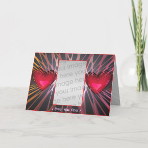 Hearteries (photo frame) holiday card