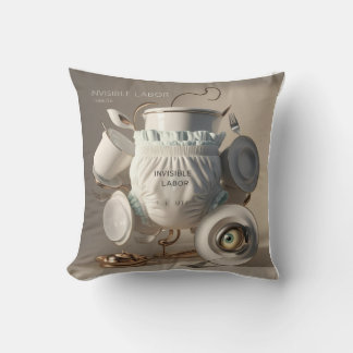 Heartfelt 3D Tribute: Seen & Celebrated Labour Cushion