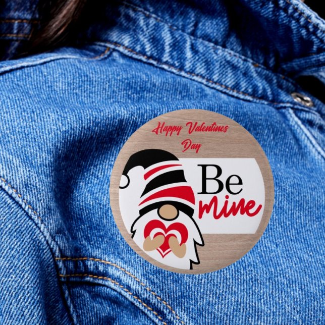 Heartfelt Affection: Happy Valentines Day Button (Creator Uploaded)