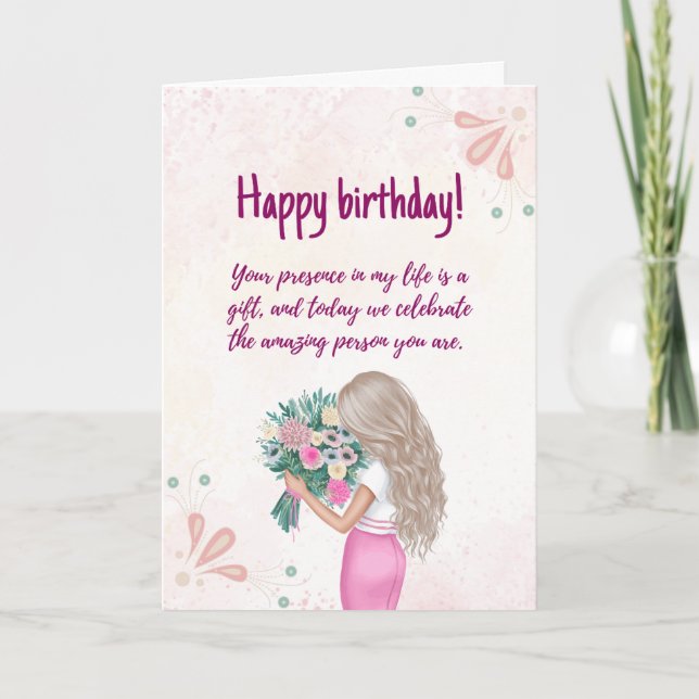 Heartfelt Birthday Card (Front)
