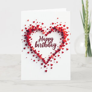 Heartfelt Birthday Love Card