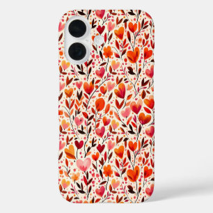 Heartfelt Blooms iPhone 16 Case