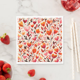 Heartfelt Blooms Napkin