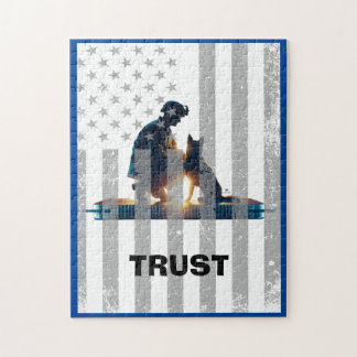 Heartfelt Connection: Heroes & Dogs Jigsaw Puzzle