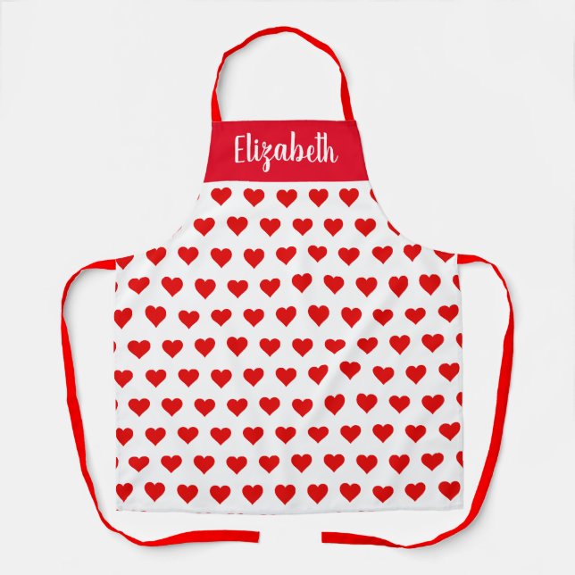 Heartfelt Creations: Custom All-Over Print Apron (Front)