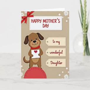 Heartfelt Daughters Day Card