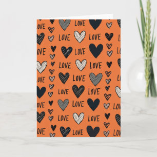 Heartfelt Doodle Love Card