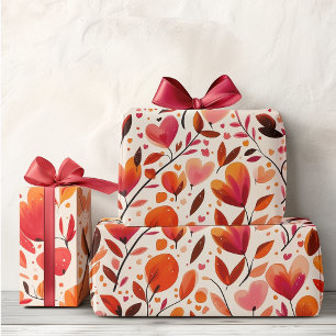 Heartfelt Elegance: Valentine's Day Wrapping Paper
