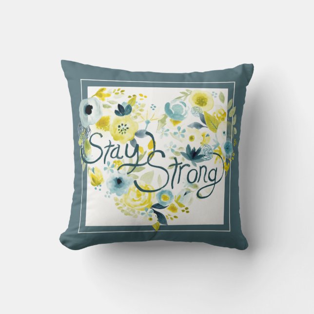 Heartfelt Floral I Cushion (Front)