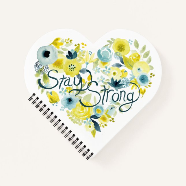 Heartfelt Floral I Notebook (Front)