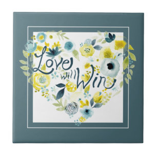 Heartfelt Floral II Tile
