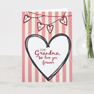 Heartfelt Grandma Love Card