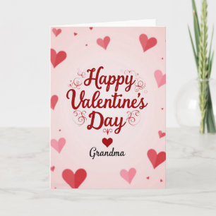 Heartfelt Grandma Valentine Card