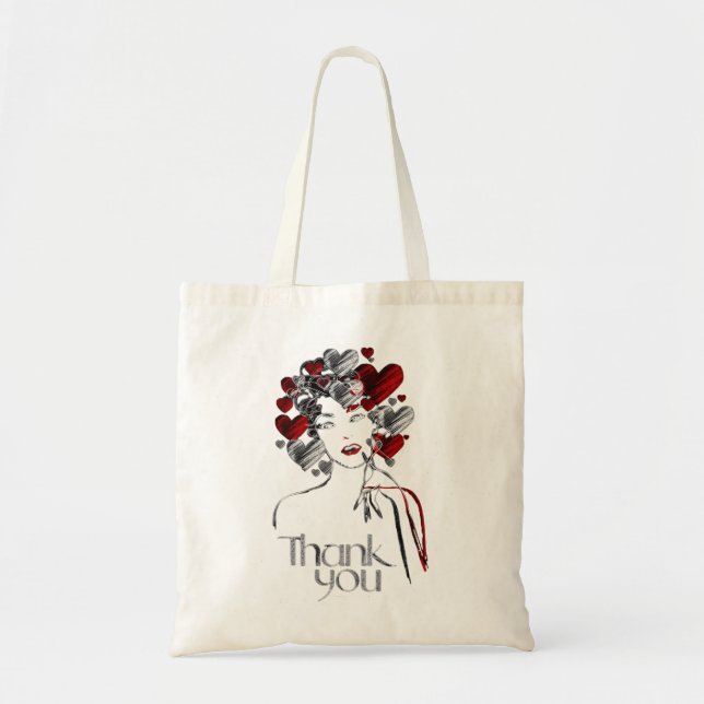 Heartfelt Gratitude Tote Bag (Front)