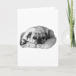 Heartfelt Greetings in Dot Style Card