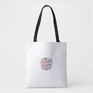 Heartfelt Harmony T-Shirt – Elegant Love & Unity G Tote Bag