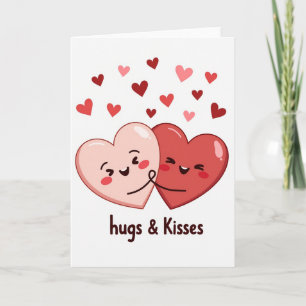 Heartfelt Hugs Kisses Card