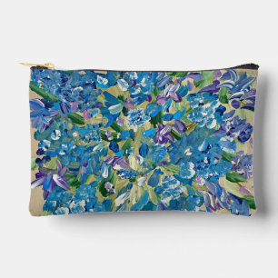 Heartfelt Hydrangea Accessories Pouch