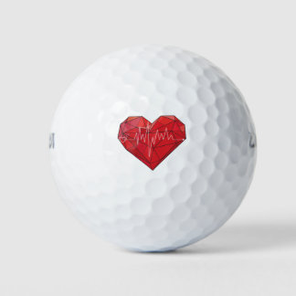 Heartfelt Love Golf Ball: Symbol of Passion on the Golf Balls