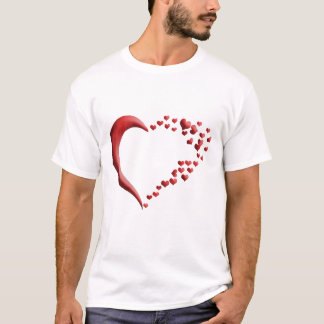 "Heartfelt Love in the Air" "Love’s Crescent Journ T-Shirt