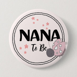 Heartfelt Love: Nana-to-Be 7.5 Cm Round Badge