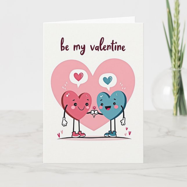 Heartfelt Love Pattern Card (Front)