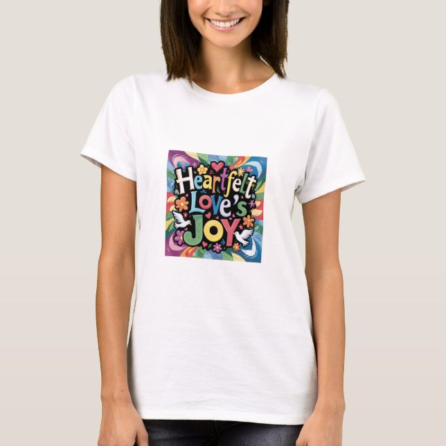 Heartfelt Love’s Joy T-Shirt (Front)