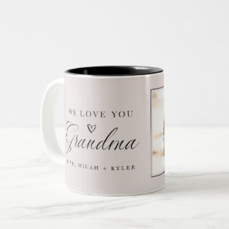 Heartfelt Love Two-Tone Coffee Mug
