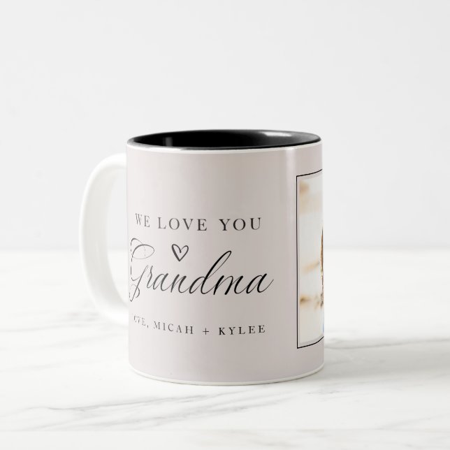 Heartfelt Love Two-Tone Coffee Mug (Front Left)