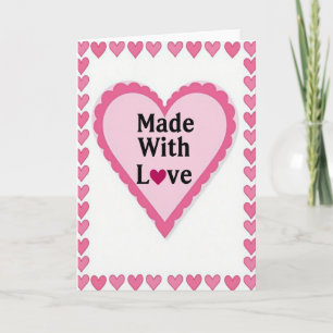 Heartfelt Made With Love Card