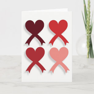 Heartfelt Minimalist Hearts Card