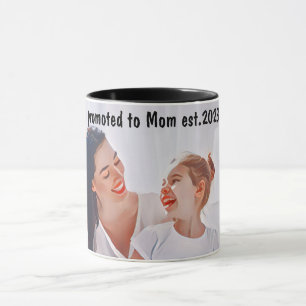 Heartfelt Mom Love Frame Mug