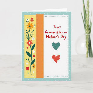 Heartfelt Moms Day Card