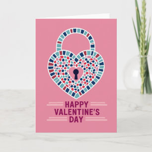 Heartfelt Mosaic Love Card