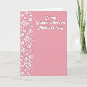 Heartfelt Mothers Day Vines Card