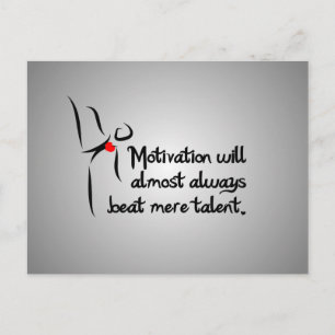 Heartfelt-Motivation Dance Postcard