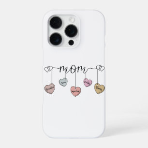 Heartfelt Mum Heart Charm: Mother's Day & Birthday iPhone 16 Pro Case