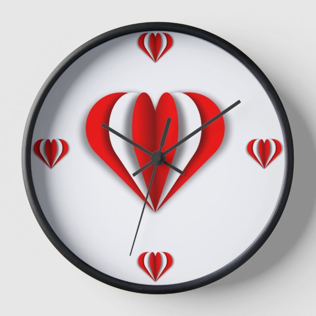 Heartfelt Origami Clock (Front)