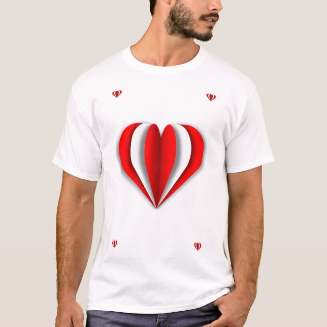 Heartfelt Origami T-Shirt (Front)