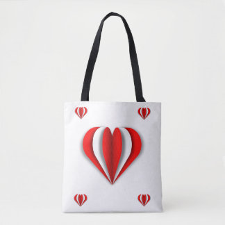Heartfelt Origami Tote Bag