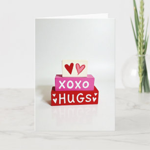 Heartfelt Painted Blocks Card