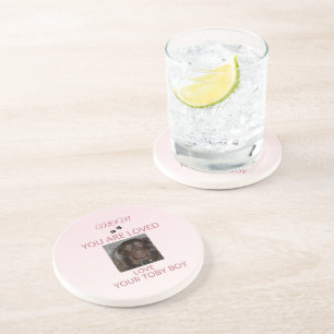 Heartfelt Pet Mum Photo Coaster