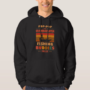 Heartfelt POP-POP Granddaughter Buddies For Life F Hoodie