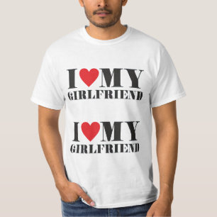 Heartfelt Quotes Saying I Love My Girlfriend T-Shirt